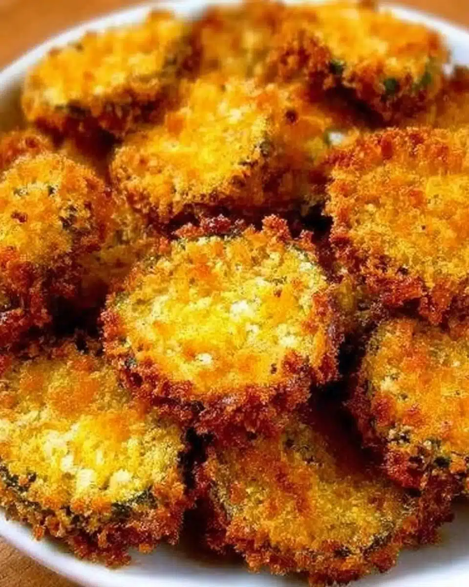 Crispy air fryer fried pickles served with dipping sauce