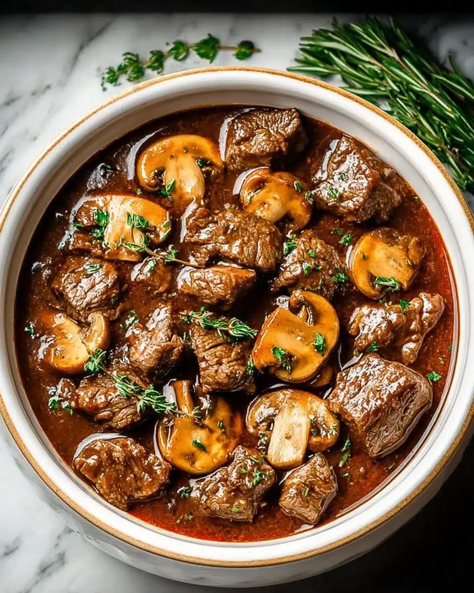 Keto-friendly Crockpot Beef Stew with fresh vegetables and tender beef