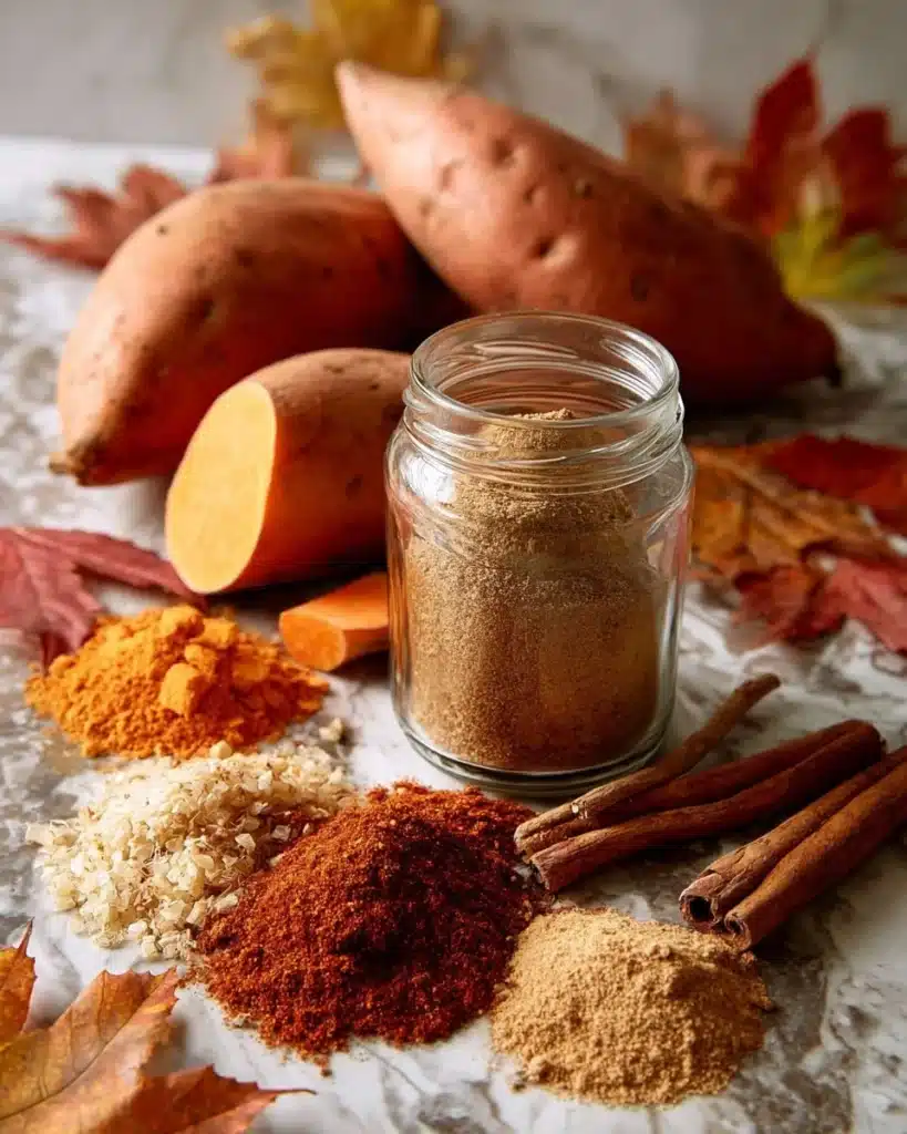 Delicious sweet potato spice mix for enhancing flavors in meals