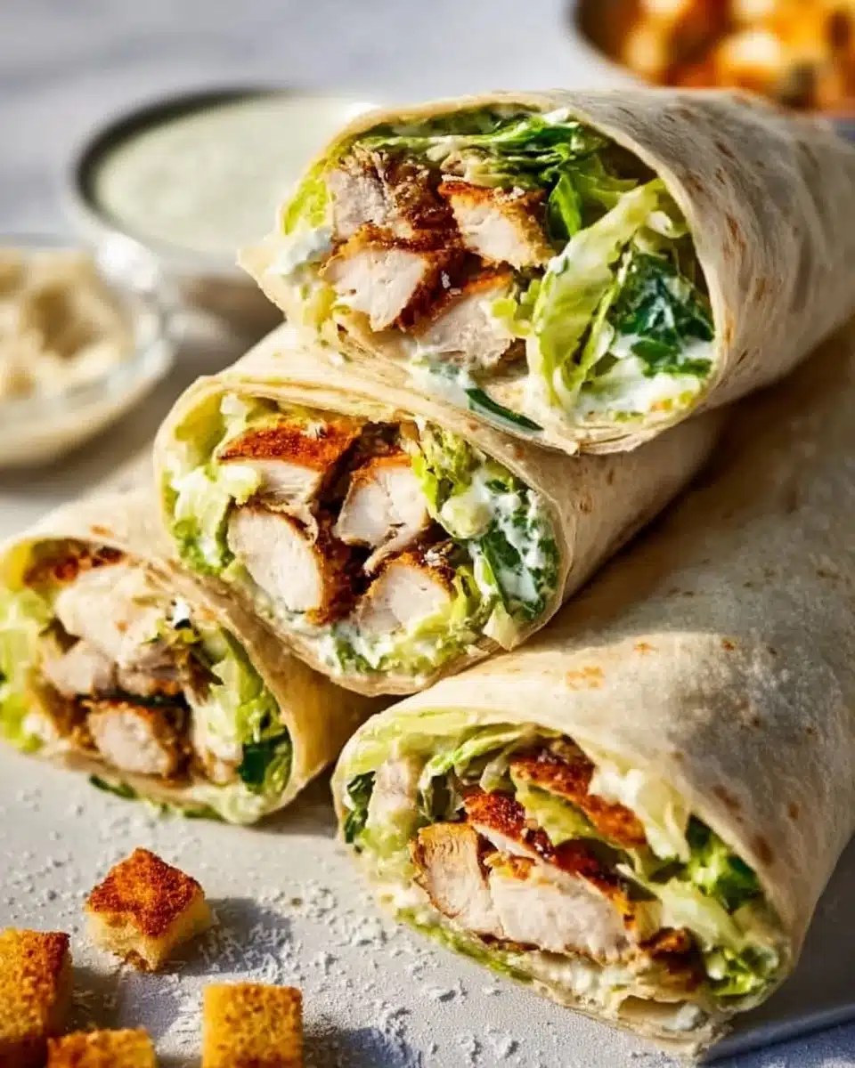 Chicken Caesar Wrap