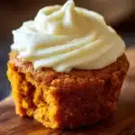 Flourless pumpkin muffins baked to perfection in a rustic setting
