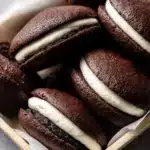 Delicious gluten-free whoopie pies with creamy filling