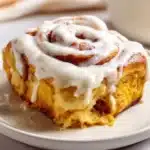 Delicious Pumpkin Cinnamon Rolls with Cream Cheese Maple Frosting
