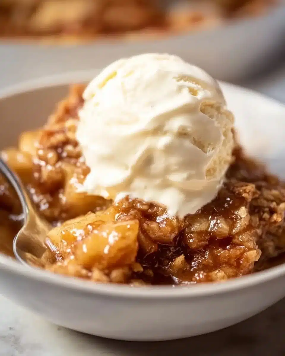 Slow Cooker Apple Crisp