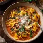 Spicy Lasagna Soup