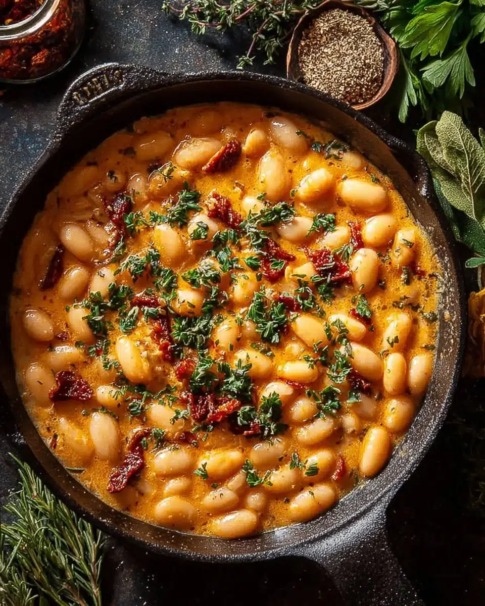 Delicious Tuscan Marry Me Buttered Beans, a flavorful and easy dish.