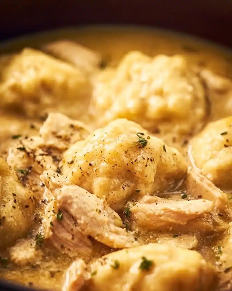 Crock Pot Chicken and Dumplings