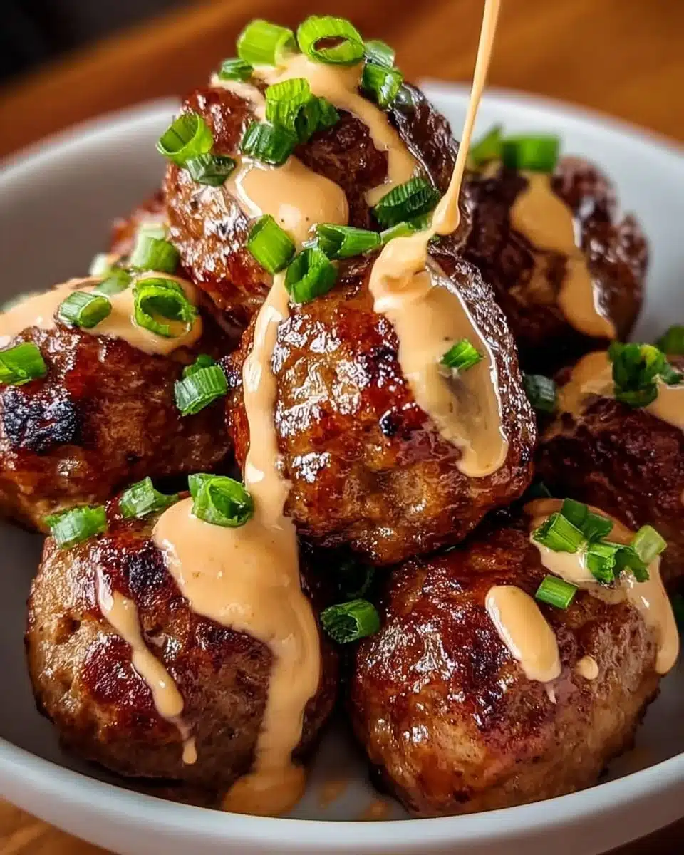 Korean BBQ Meatballs