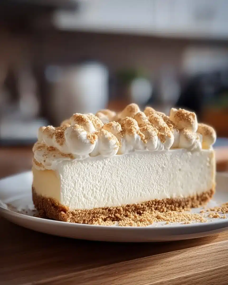 Marshmallow Whip Cheesecake: No-Bake Dream Dessert