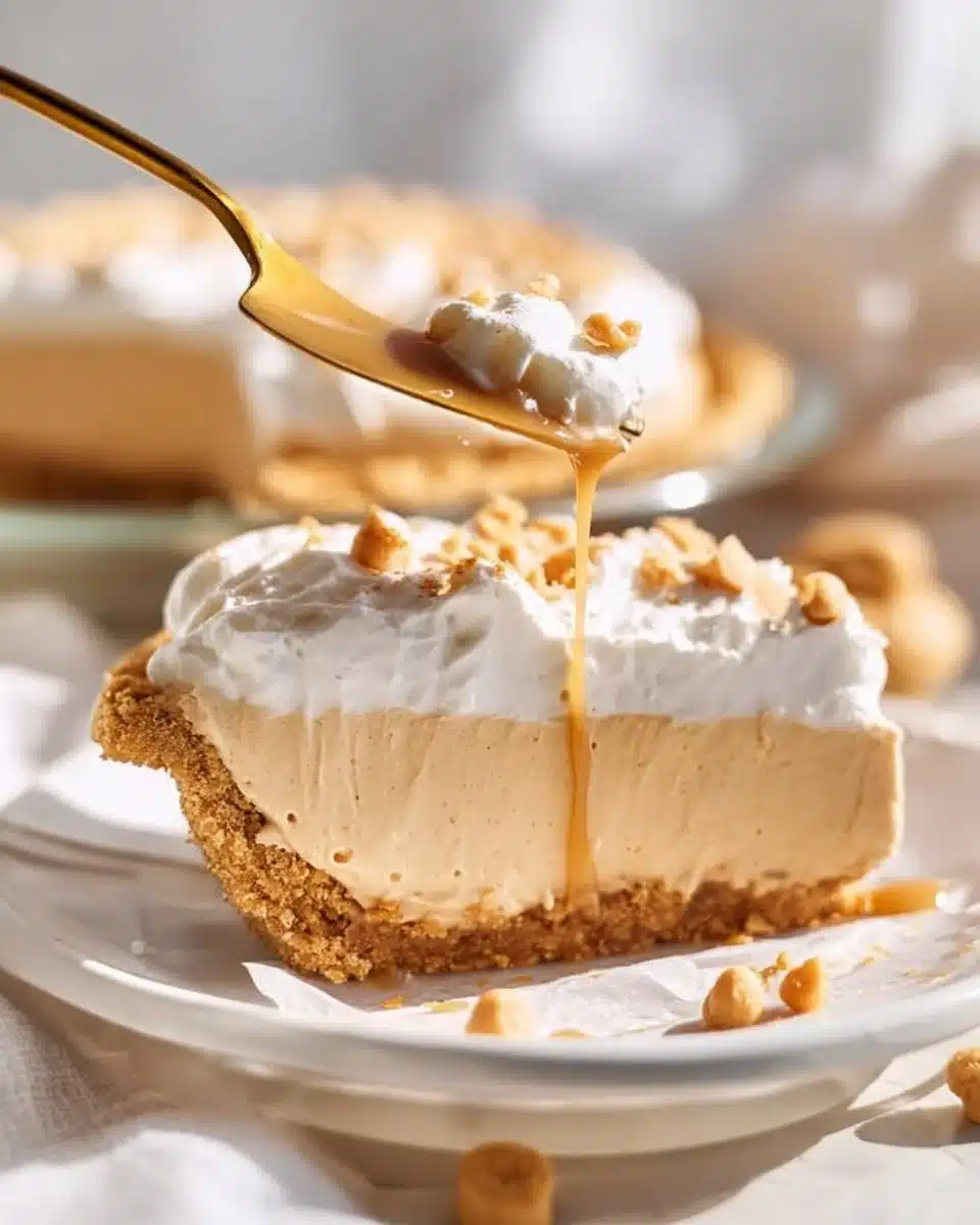 No-Bake Butterscotch Pie