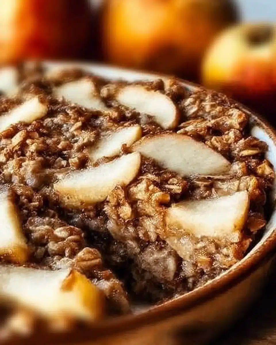 Oatmeal Apple Breakfast Bake