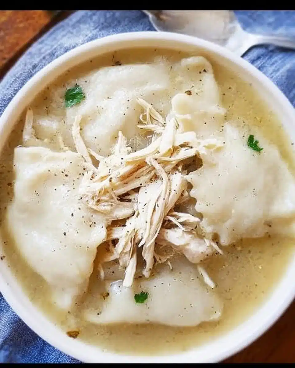 Old-Fashioned Chicken and Dumplings
