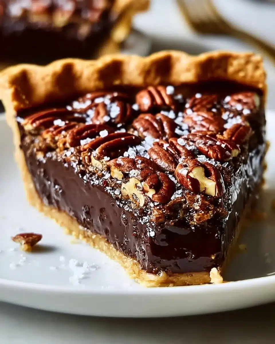Texas Chocolate Pecan Pie