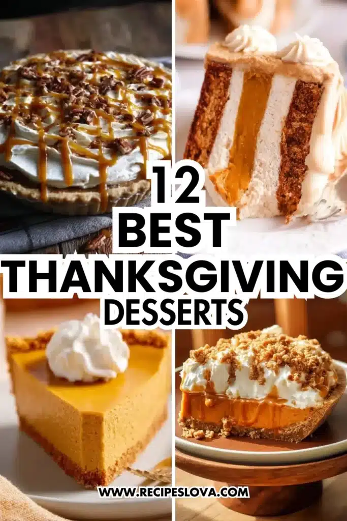 12 best Thanksgiving desserts for your holiday celebrations