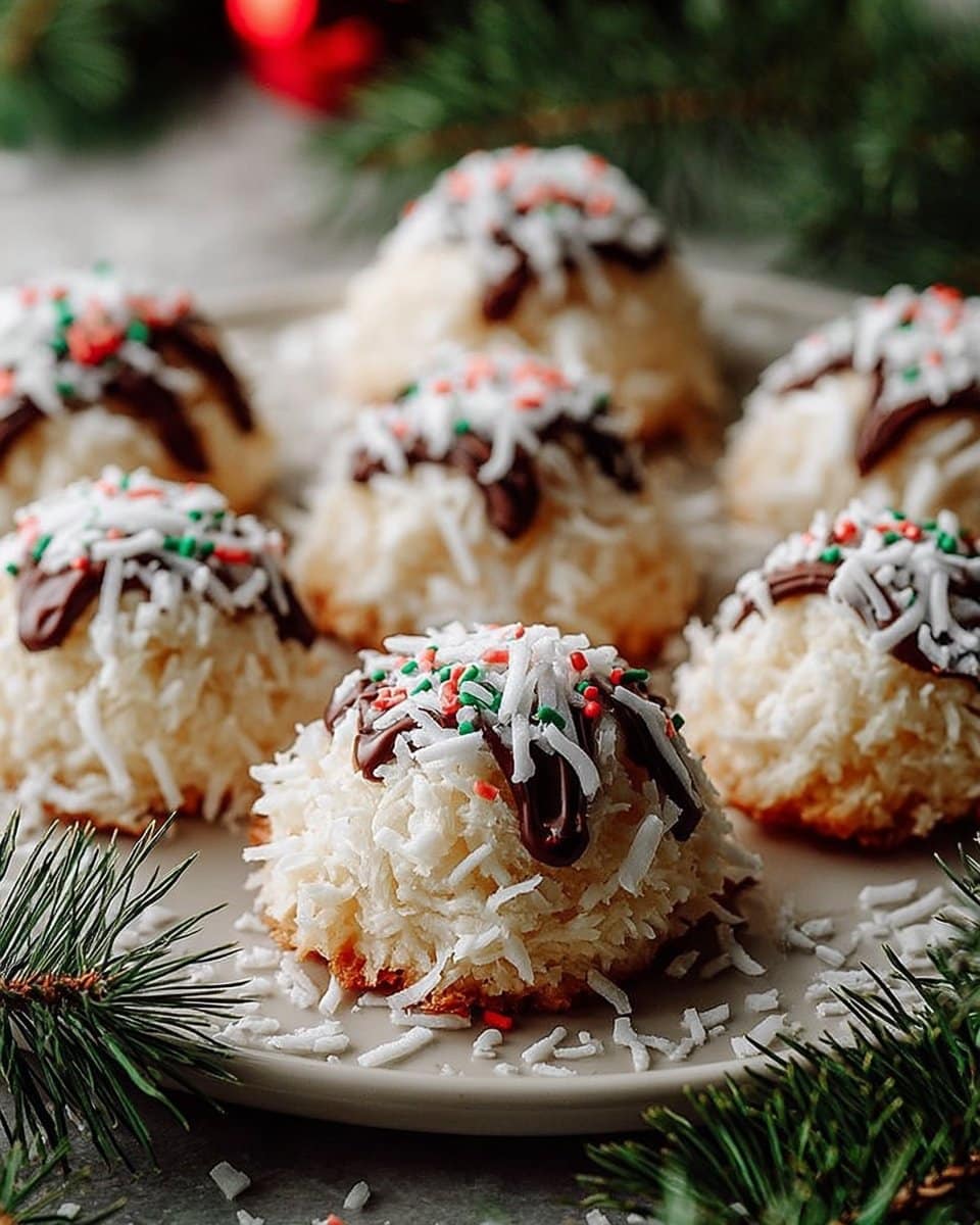 Coconut Christmas Cookies