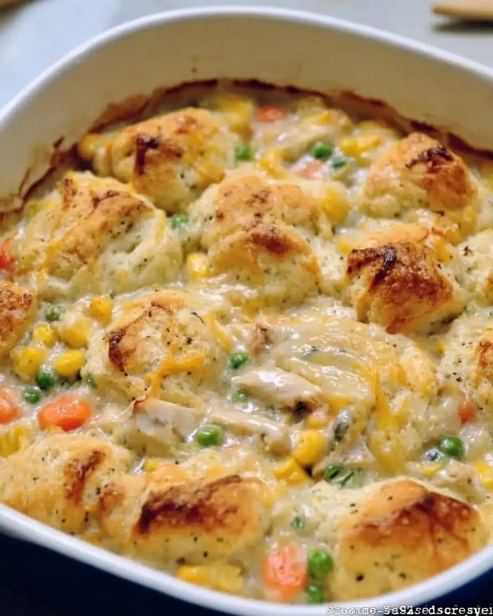 Chicken Pot Pie Casserole