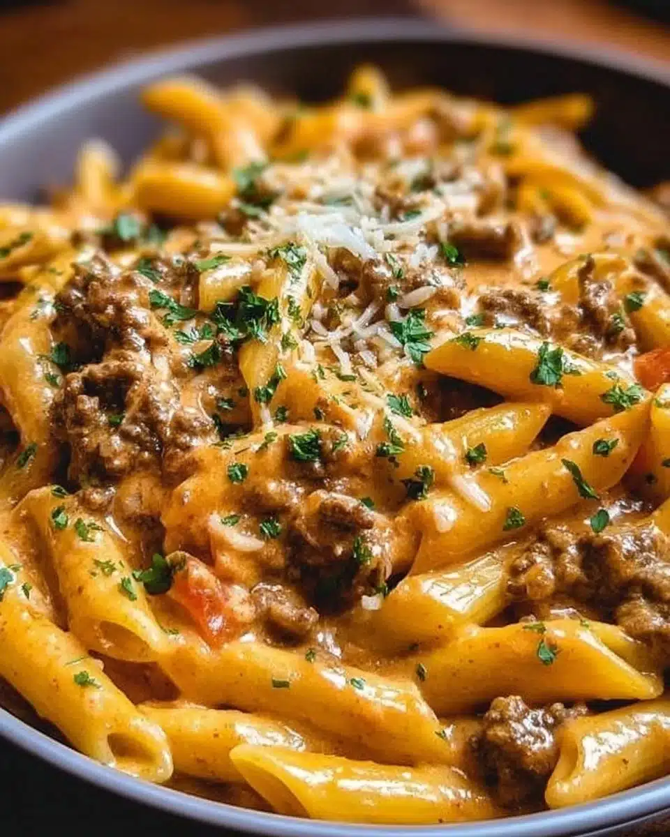 Creamy Beef Pasta
