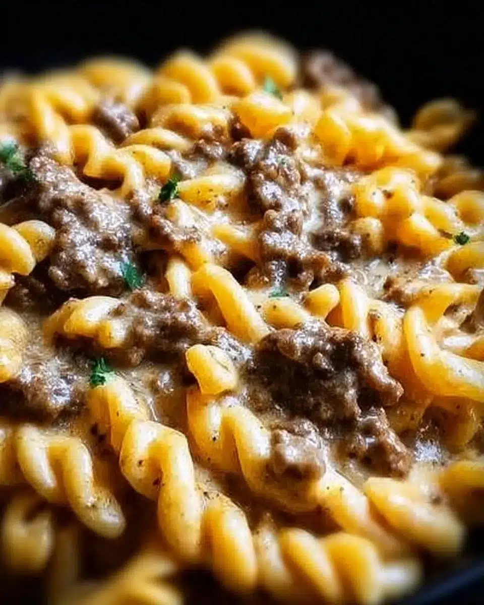 Creamy Beef Pasta