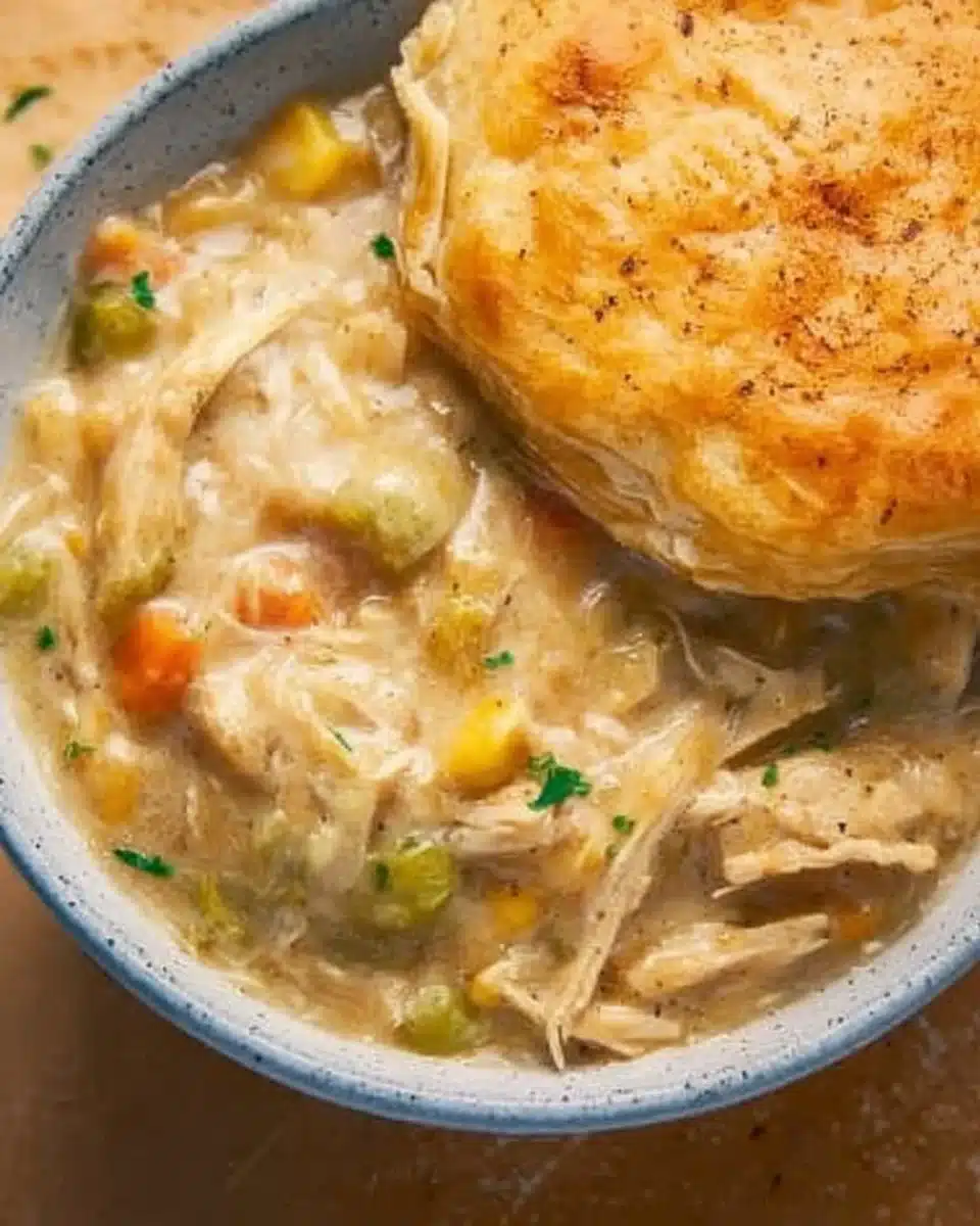 Crockpot Chicken Pot Pie