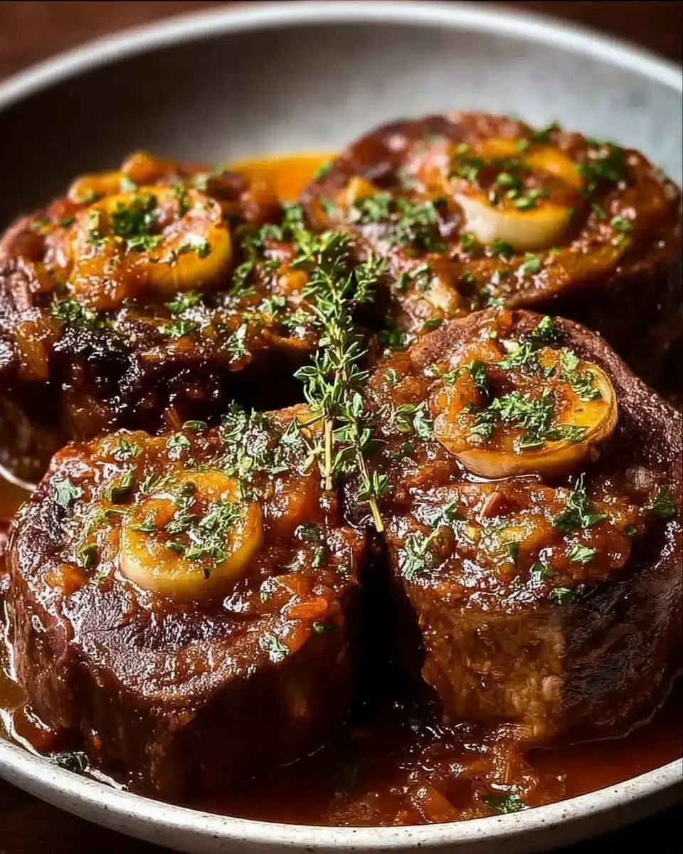 Irresistibly Tender Osso Buco: A Comforting Italian Classic