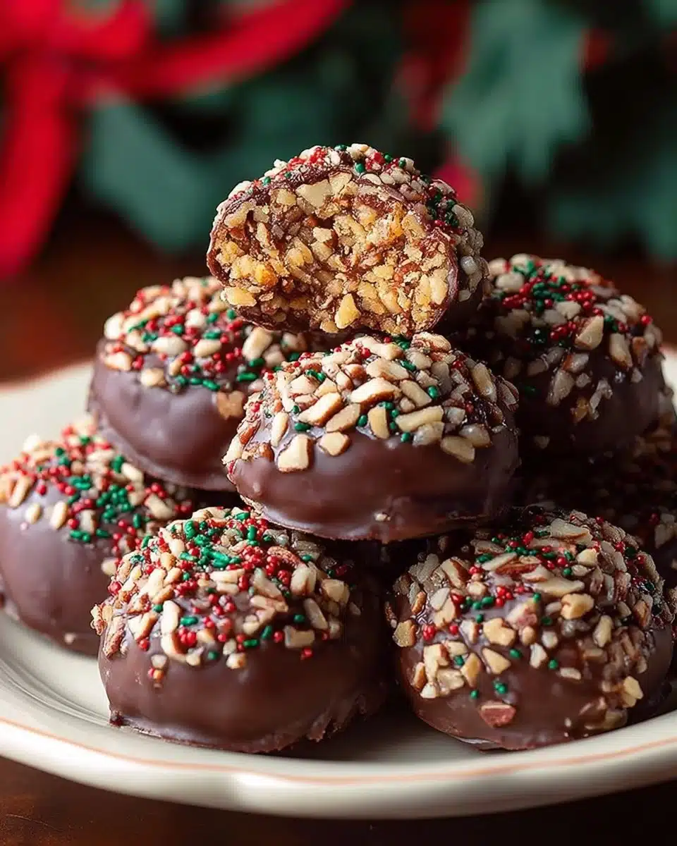 No-Bake Pecan Pie Balls