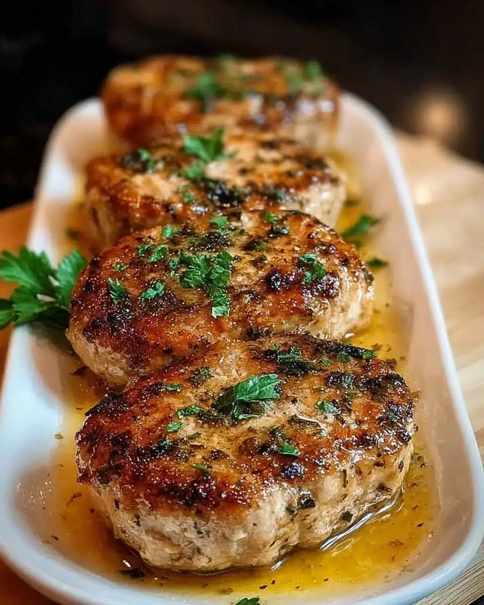 Parmesan Garlic Chicken Meat Pies