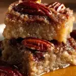 Delicious Pecan Pie Dump Cake served on a festive table