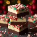 Peppermint Chocolate Delight dessert featuring rich chocolate and mint layers.