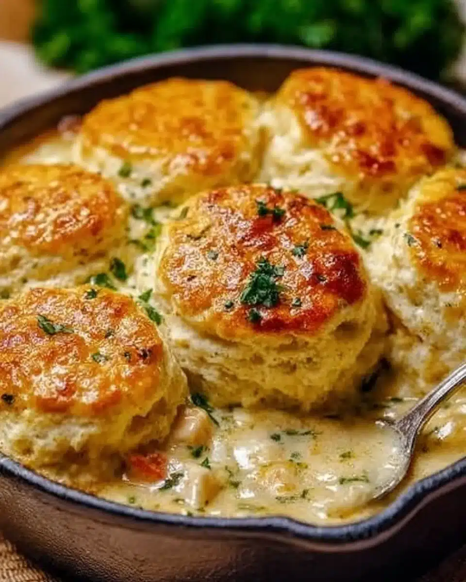 Red Lobster Biscuit Chicken Pot Pie