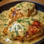 Delicious slow cooker taco casserole served in a bowl with toppings.