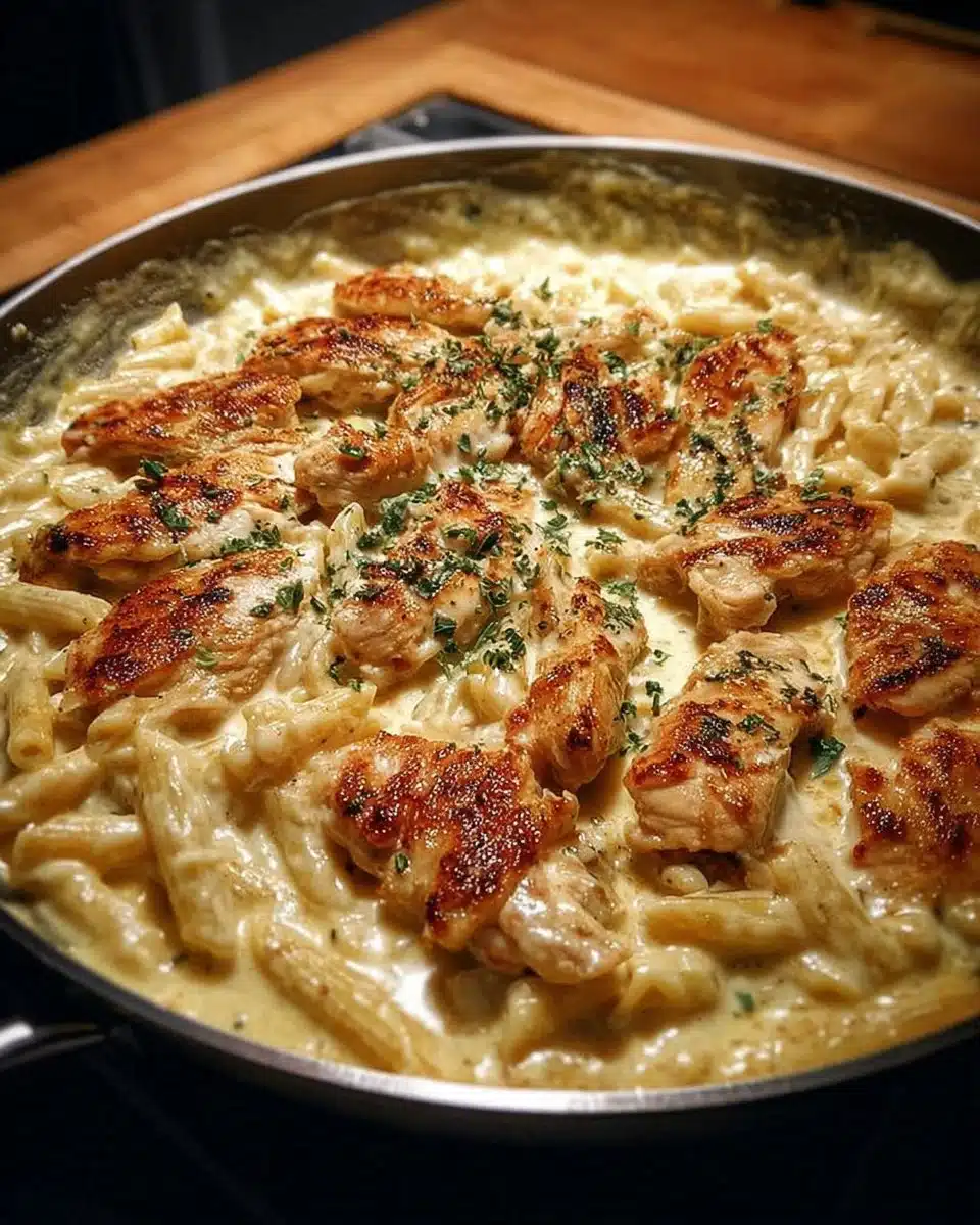 Creamy Chicken Alfredo Without Pasta