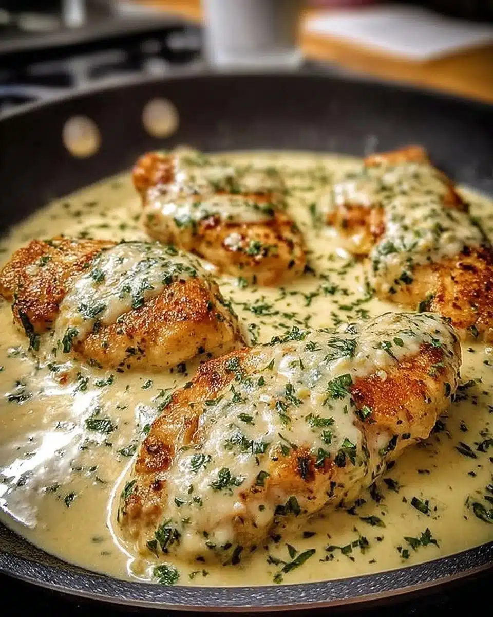 Creamy Garlic Parmesan Chicken