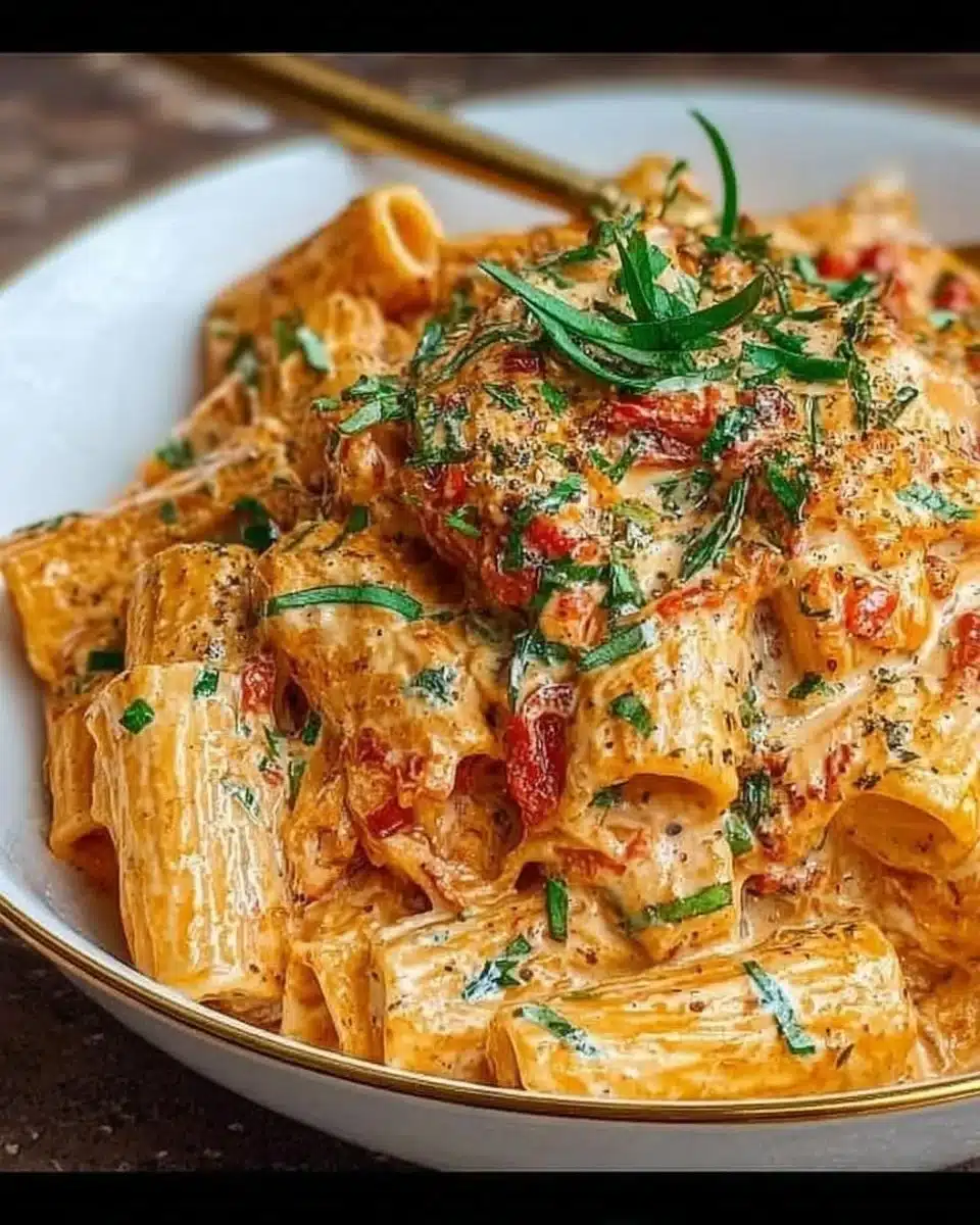 Creamy Tomato Garlic Pasta
