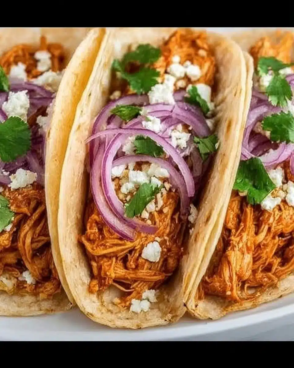Crockpot Chicken Tacos Recipe