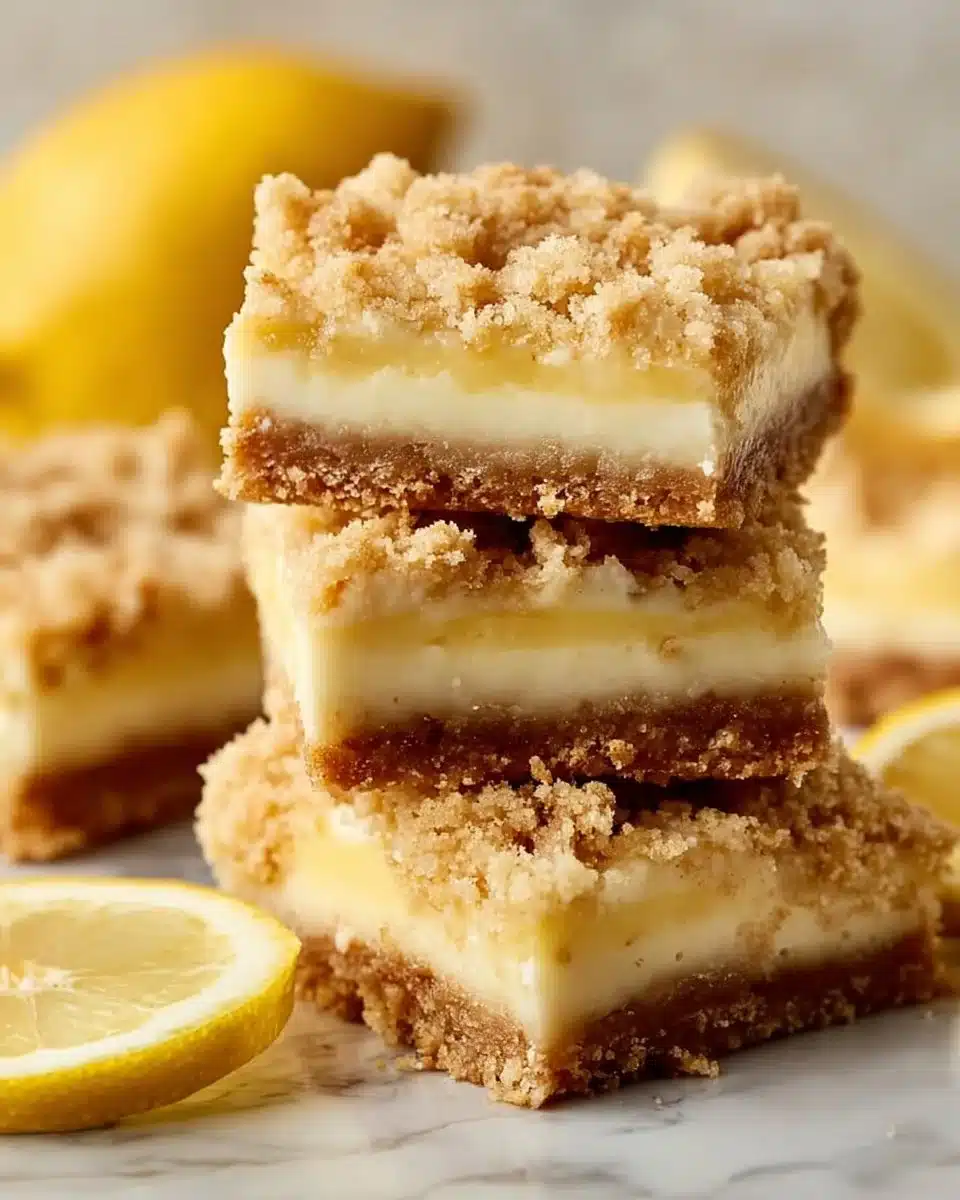 Homemade Lemon Crumb Bars