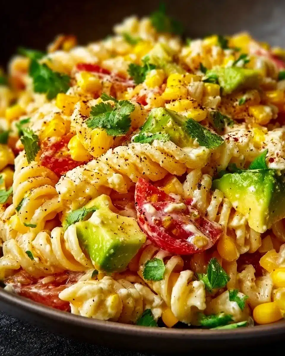 Mexican Street Corn Pasta Salad