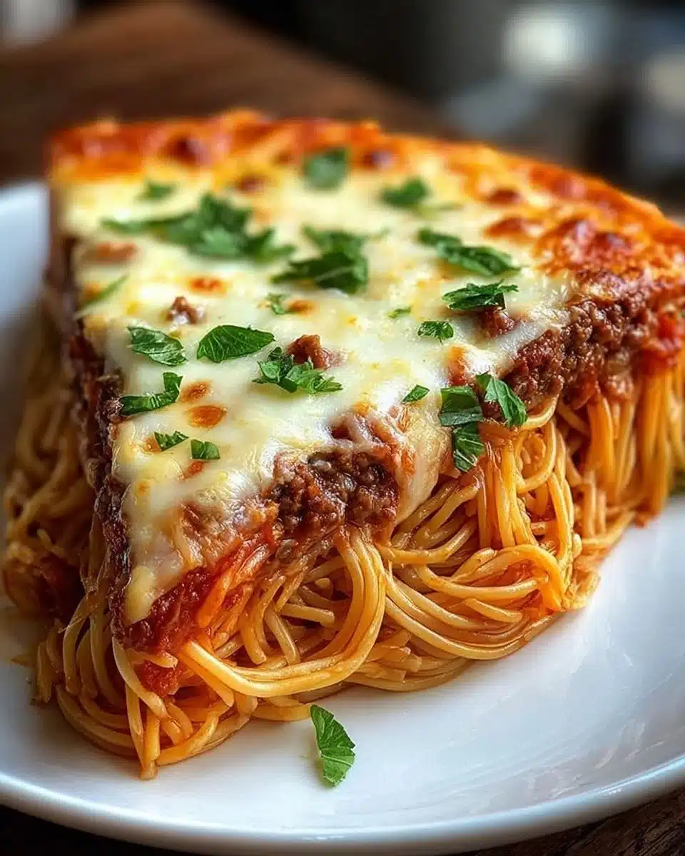 Easy Spaghetti Pie Recipe, Spaghetti Pie