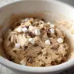 S'mores Sourdough Bread Ball showcasing gooey marshmallow and chocolate filling