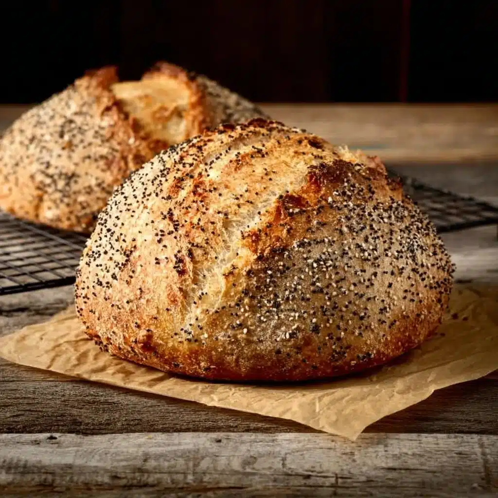 Sourdough Everything Bread