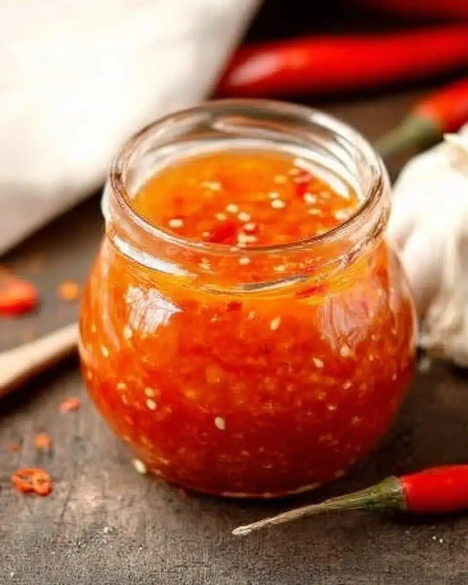 Sweet Chilli Sauce with Fresh Chillies Recipe