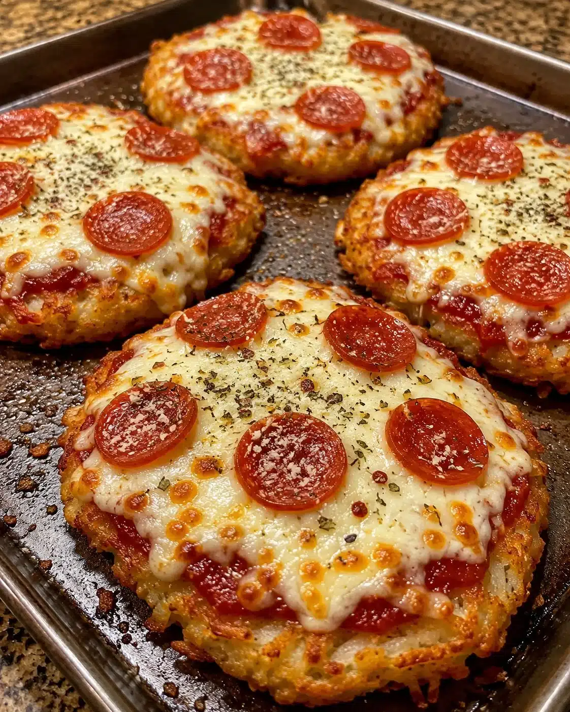 Pizza Hashbrown Melts