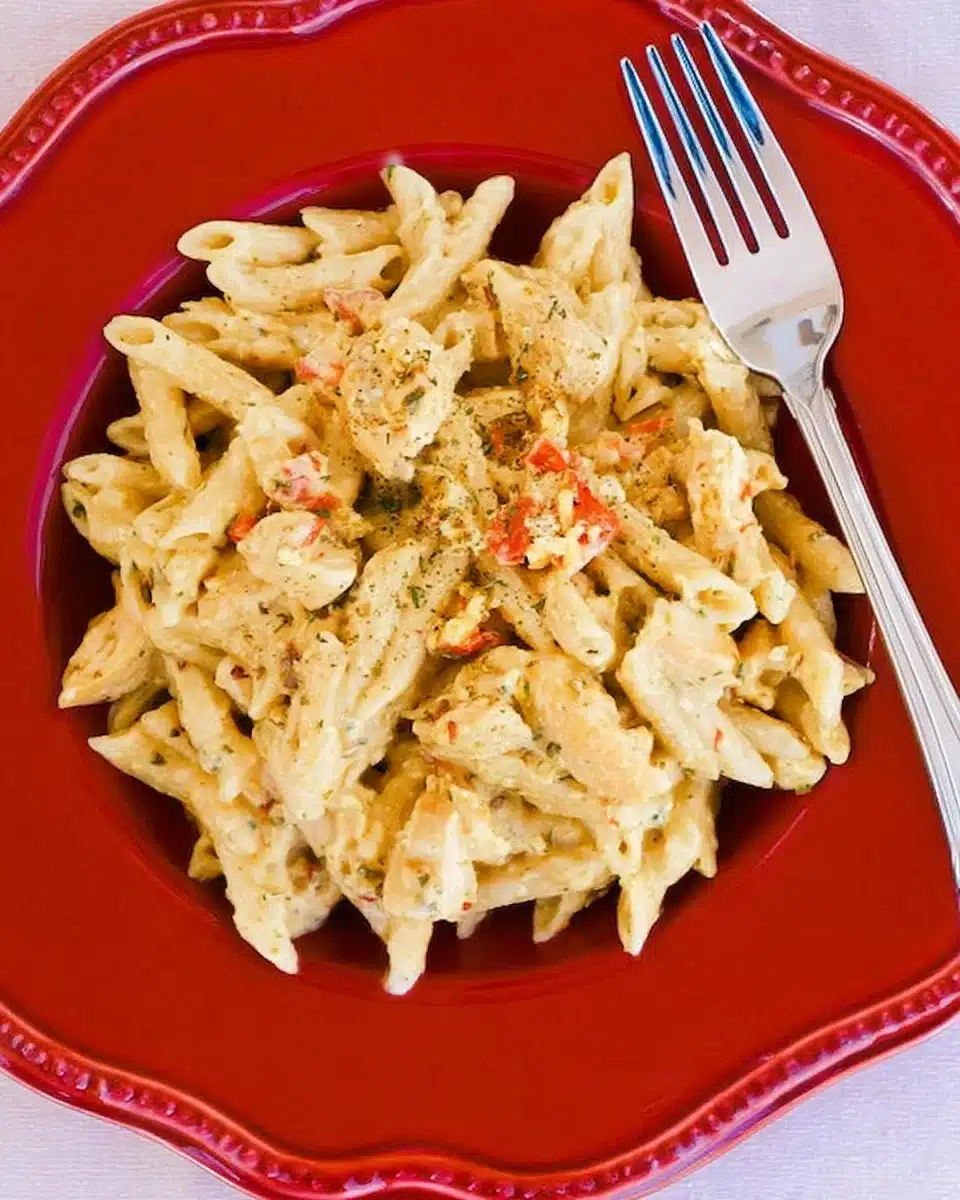 Savory Slow Cooker Cajun Chicken Alfredo Recipe