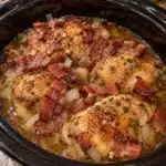 Slow Cooker Chicken Ham with Turkey Bacon Recipe